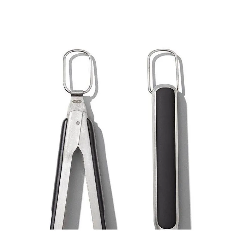 Ustensiles Et Accessoires Bbq Planchas Grills | Barbecues-OXO Accessoires Pince et Spatule en inox pour Barbecue et Plancha