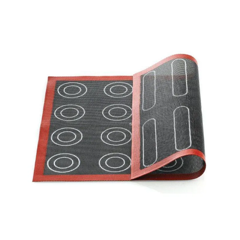 Moules Silikomart | Moules À Gâteaux Silicone-SilikoMart AIR MAT ECLAIR CHOUX Tapis siliconé ajouré de 40 x 30 cm
