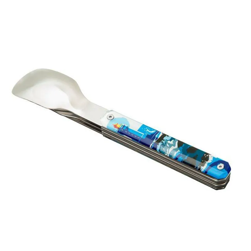 Couverts Nomades-AKINOD 12H34 Set de 3 couverts inox nomades BRETAGNE