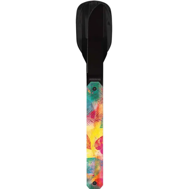 Couverts Nomades-AKINOD 12H34 Set de 3 couverts inox nomades SUNSET finition Black