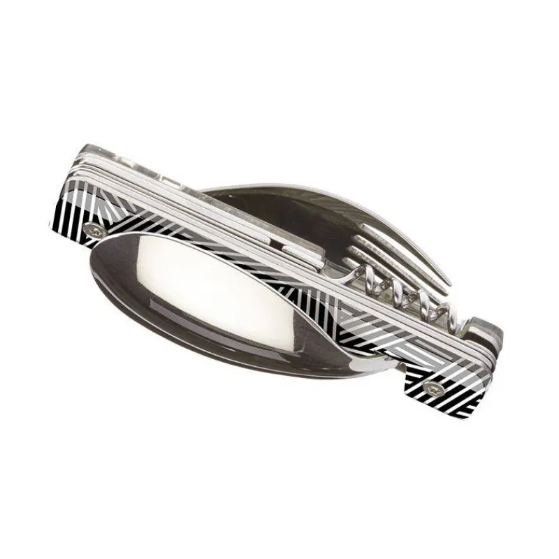 Couverts Nomades-AKINOD 13H25 Set de couverts pliants multifonctions inox nomades DIAGONALES