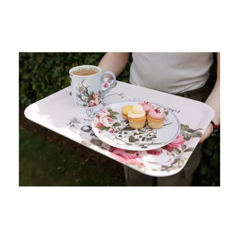 Plateaux Mélamine-Kitchen Craft ALICE IN WONDERLAND Plateau en mélamine 43x32 cm KitchenCraft