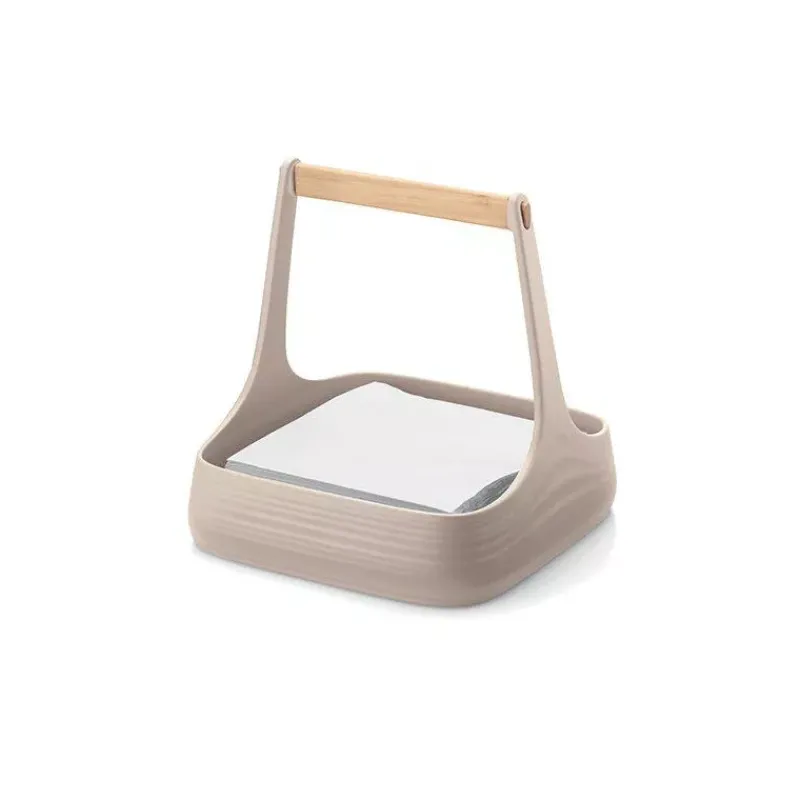 Plateaux Mélamine | Rangements À Épices-Guzzini ALL TOGETHER Caddy de table petit plateau en plastique recyclé Gris