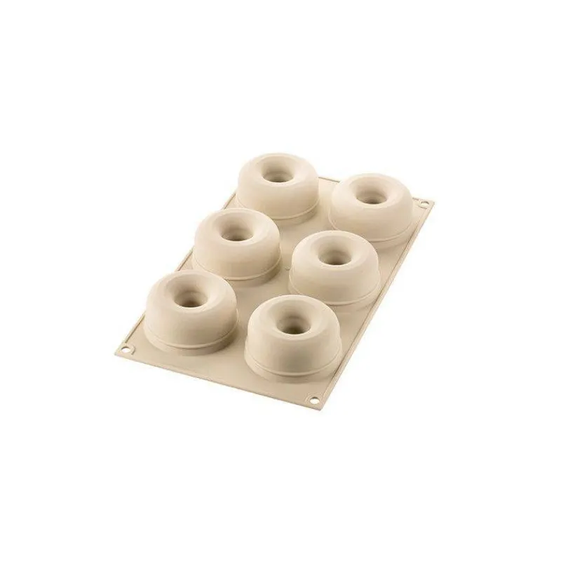 Moules Silikomart | Moules À Gâteaux Silicone-SilikoMart ARENA Mini Moule rond en silicone 3Design D7 cm SC