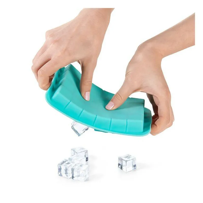 Bacs À Glaçons-OXO Bac à glaçons en silicone petits cubes cocktail avec couvercle
