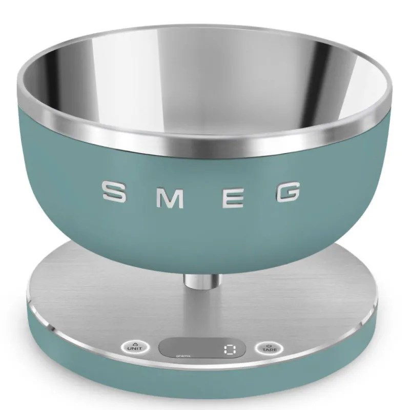 Balances Électroniques-SMEG Balance de cuisine vert émeraude mat