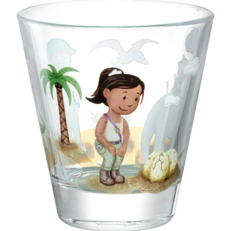 Verres Et Tasses Pour Enfants-LEONARDO BAMBINI verre Dino 215 ml