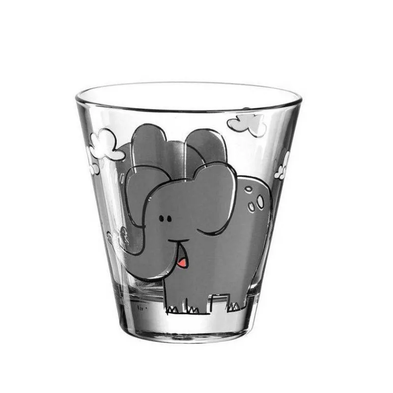 Verres Et Tasses Pour Enfants-LEONARDO BAMBINI Verre Elephant 215 ml