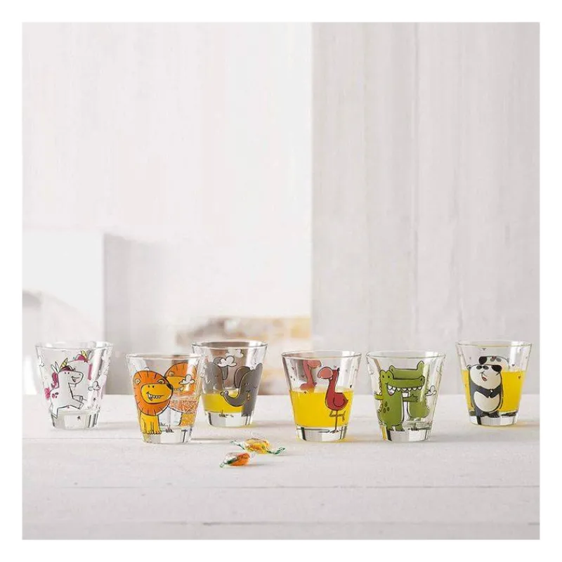 Verres Et Tasses Pour Enfants-LEONARDO BAMBINI Verre Panda 215 ml
