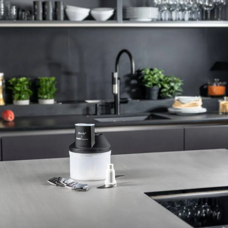 Accessoires & Pièces Détachées Robots-bamix SliceSy Accessoire Hachoir Rape Eminceur pour Mixeur Plongeur NOIR