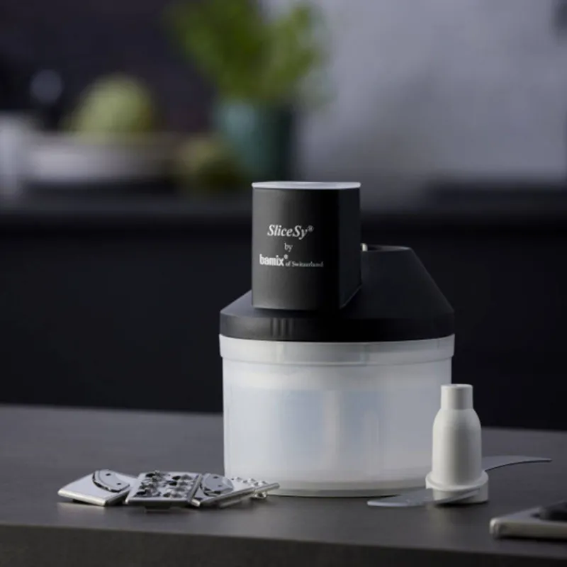 Accessoires & Pièces Détachées Robots-bamix SliceSy Accessoire Hachoir Rape Eminceur pour Mixeur Plongeur NOIR
