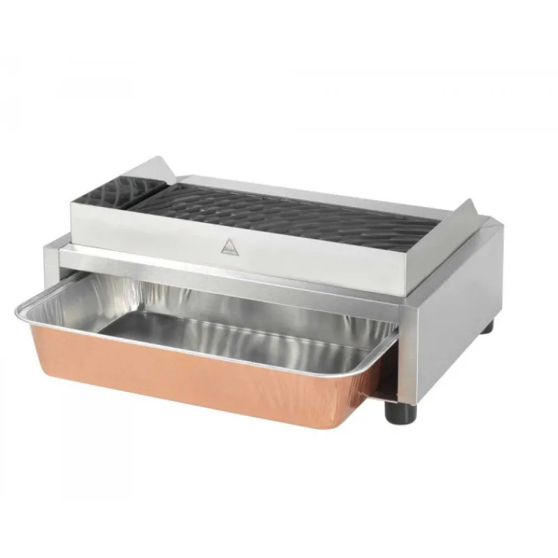 Ustensiles Et Accessoires Bbq Planchas Grills | Plancha Électrique-KRAMPOUZ Barquette aluminium pour Grill électrique Mythic et Mythic XL - Les 2