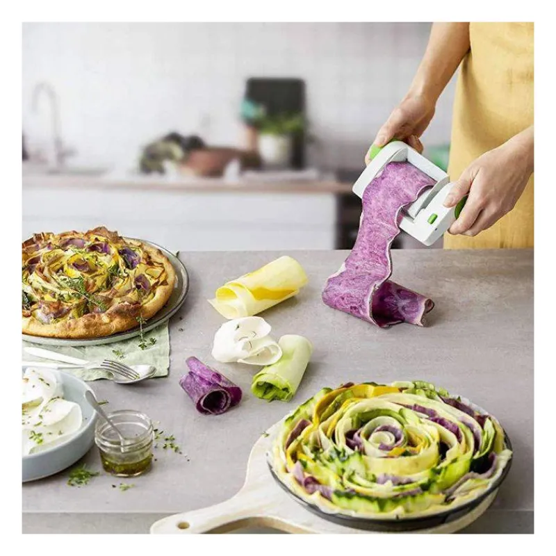 Spiralizer-Betty Bossi Veggie Sheet Slicer coupe lanières extra-fines fruits et légumes