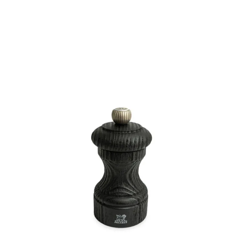 Moulins À Sel-PEUGEOT BISTRO NATURE Moulin à Sel Bois de Hêtre 10 cm Noir