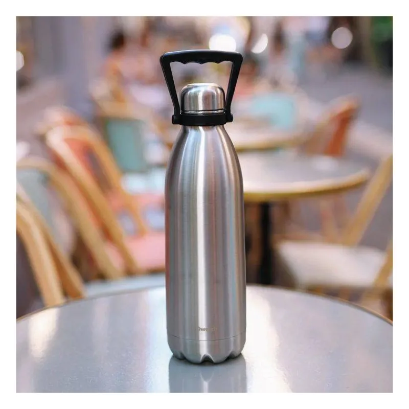 Gourdes Isothermes Et Mugs-Qwetch Bouteille isotherme double paroi en Inox avec poignée TITAN 1.5 L