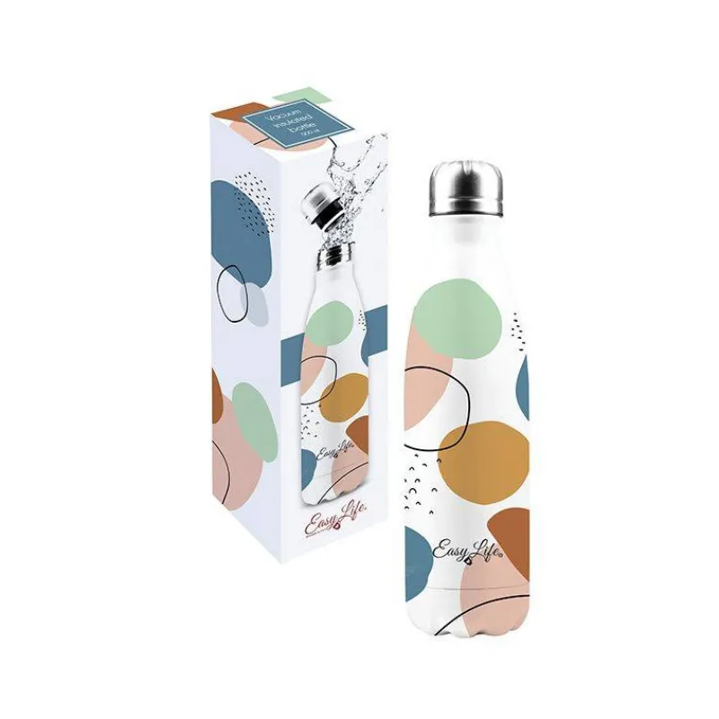 Gourdes Isothermes Et Mugs-Easy Life Bouteille isotherme double paroi en Inox EasyLife 500 ml SHAPES SC