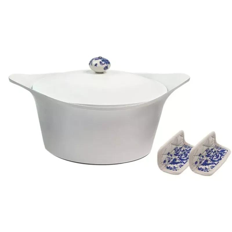 L'incroyable Cocotte Cookut-COOKUT Bouton Poignée de couvercle boule en céramique pour L´incroyable Cocotte - Polaire floral