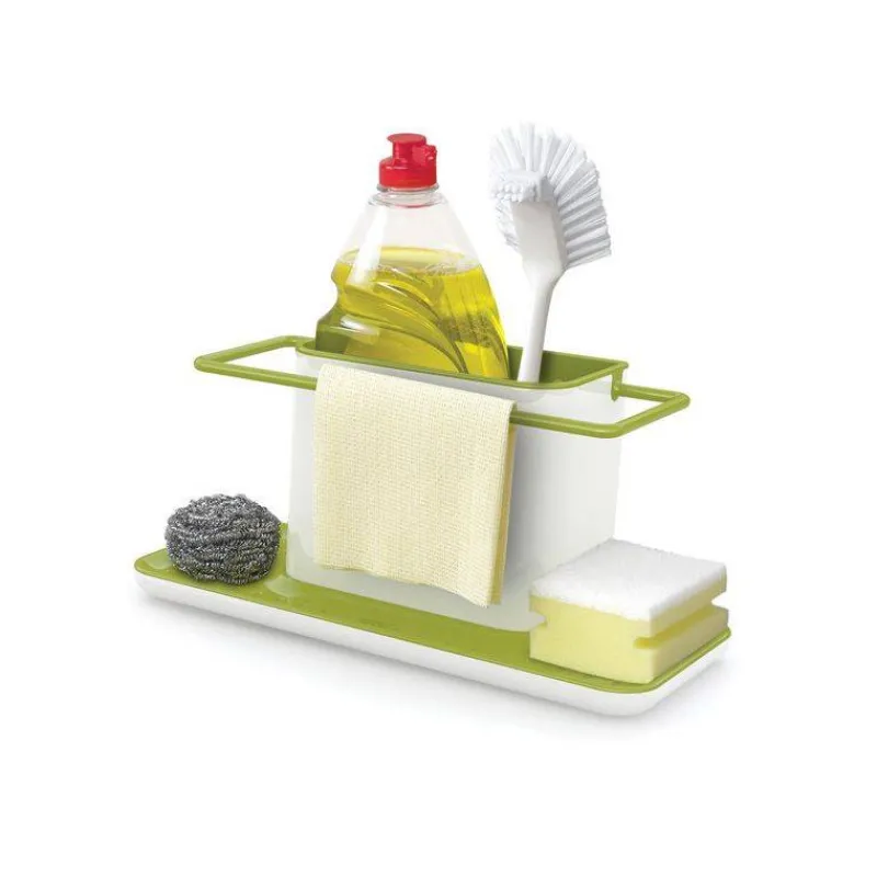 Organiseurs D'évier-Joseph Joseph Caddy Large Bac de rangement évier pour produits d´entretien Vert/Blanc SC