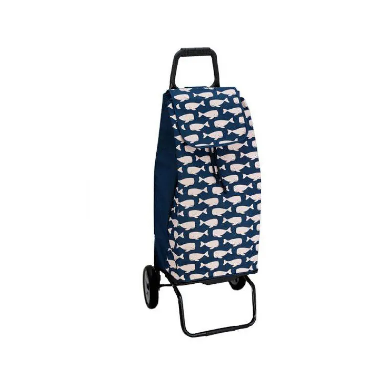 Poussettes De Marché-SIDEBAG CARLUX Baleine Poussette de marché Chariot de courses 2 roues