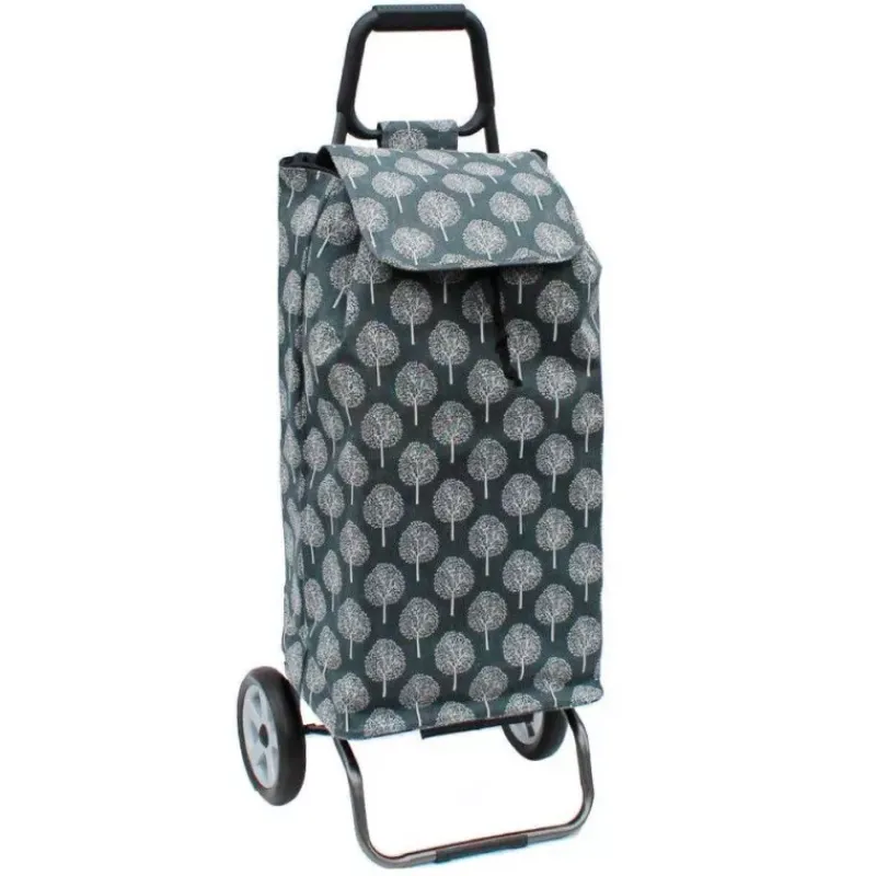 Poussettes De Marché-SIDEBAG CARLUX Blackwinter Poussette de marché Chariot de courses 2 roues