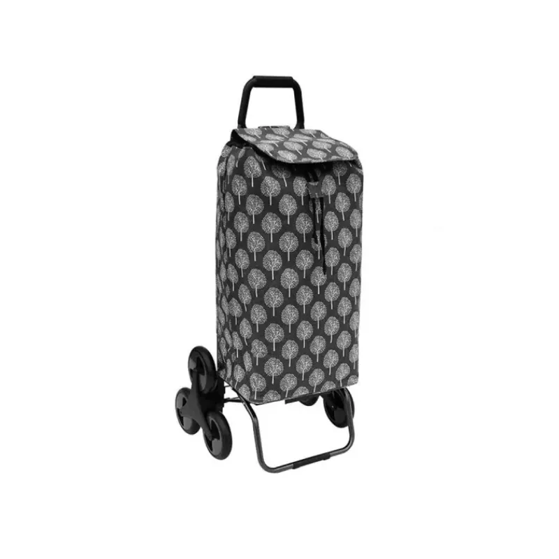 Poussettes De Marché-SIDEBAG CARLUX Blackwinter Poussette de marché Chariot de courses 6 roues