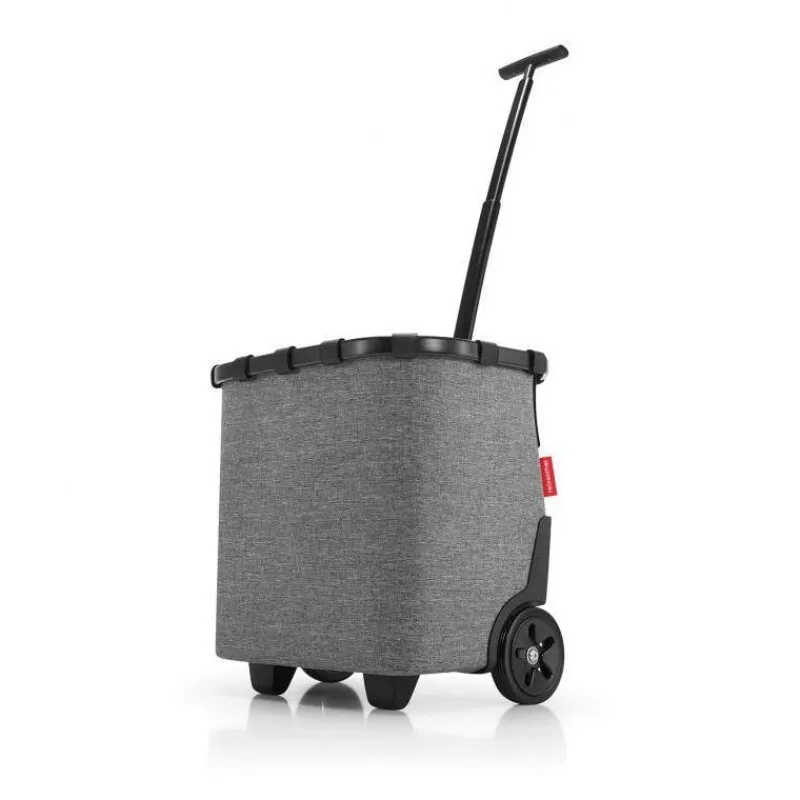 Poussettes De Marché-reisenthel CARRYCRUISER Chariot de courses Frame Twist Silver Gris SC