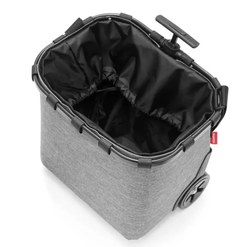 Poussettes De Marché-reisenthel CARRYCRUISER Chariot de courses Frame Twist Silver Gris SC