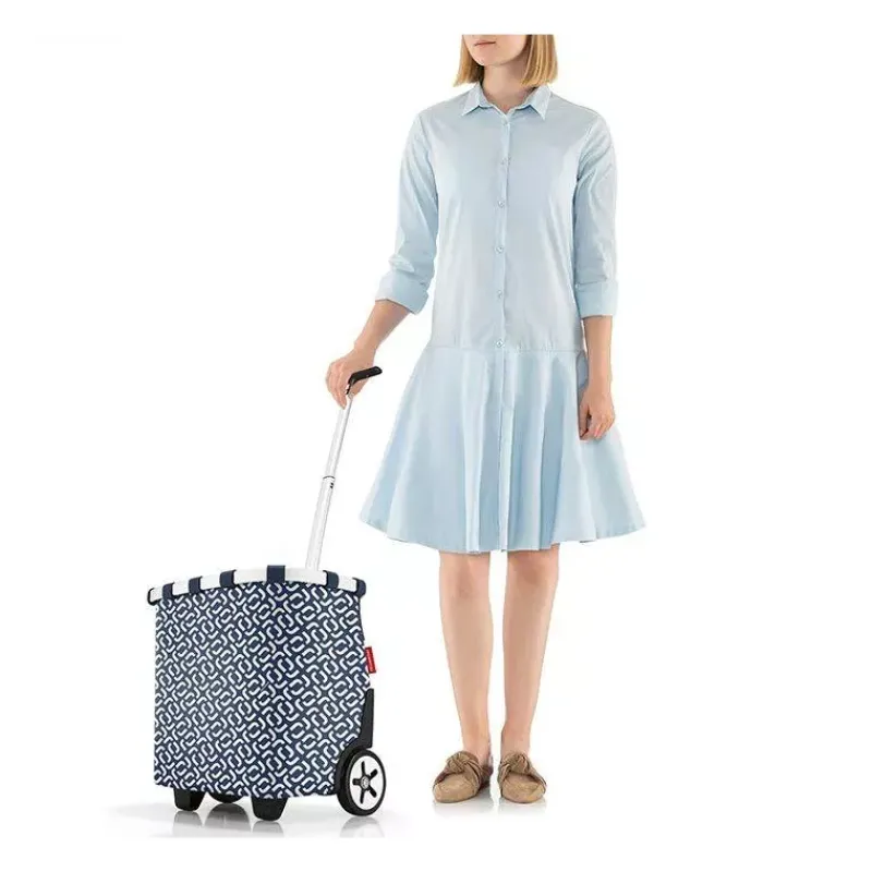 Poussettes De Marché-reisenthel CARRYCRUISER Chariot de courses Signature NAVY