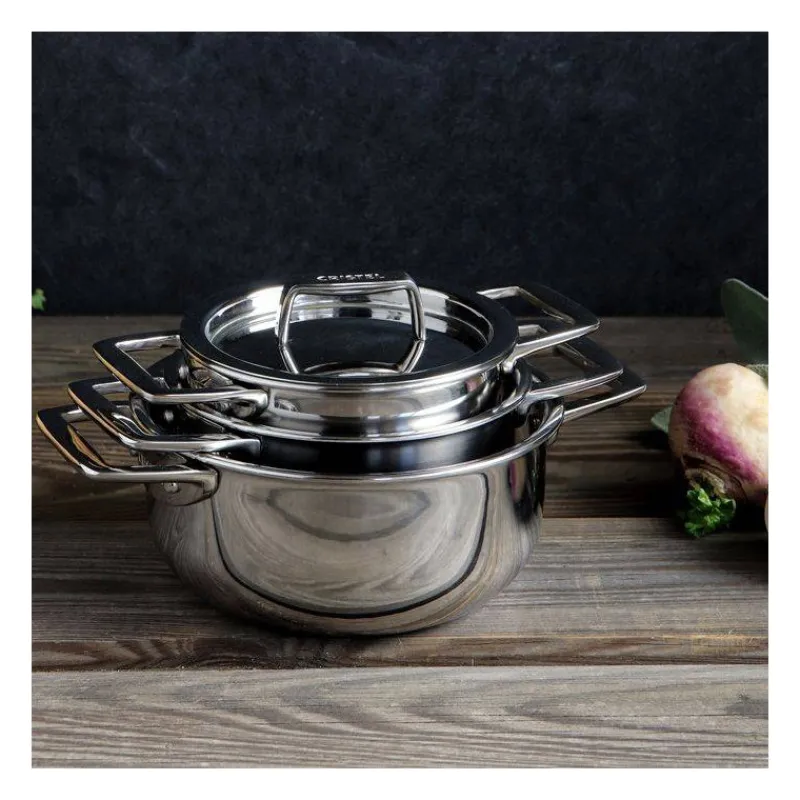 Faitouts-CRISTEL Castel´Pro Mini Faitout Inox D9