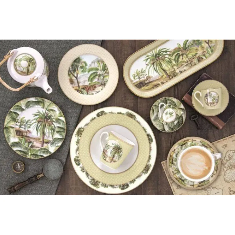 Coupelles Apéritives | Bols-Easy Life CEYLON Set 3 bols coupelles apéritives Porcelaine sur plateau SC