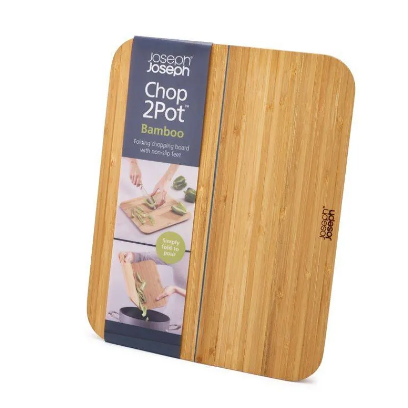 Planches À Découper En Bois-Joseph Joseph CHOP2POT Bamboo Planche à découper en bois Petit Modèle -