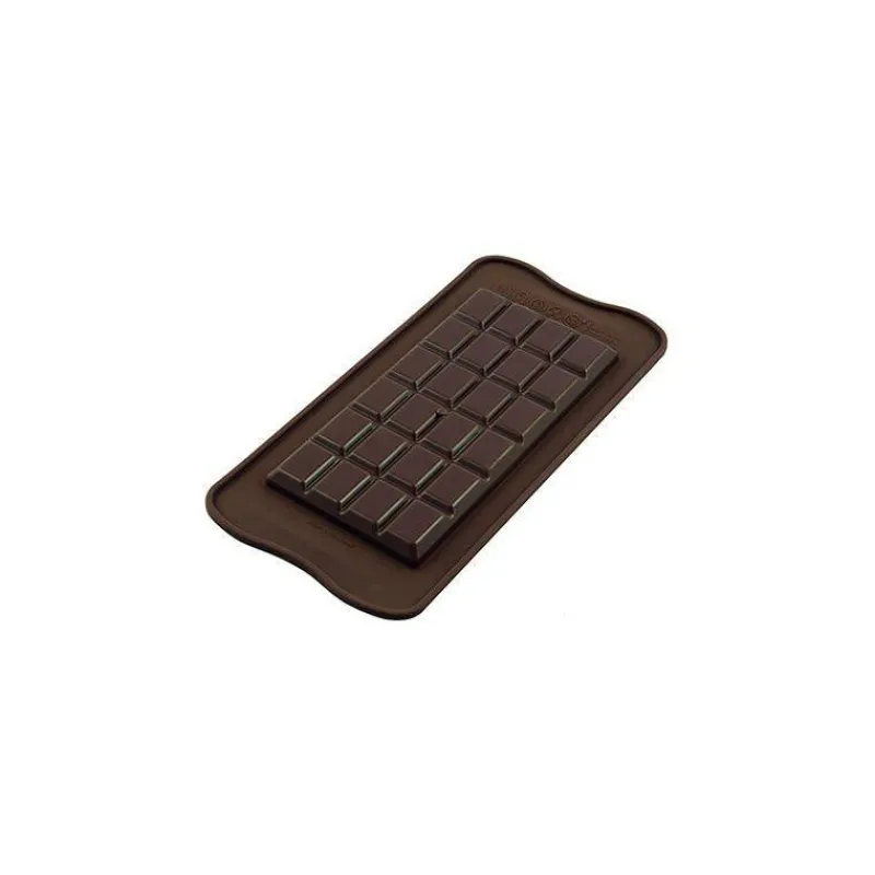 Moules Silikomart | Moules À Gâteaux Silicone-SilikoMart CLASSIC CHOCO BAR Moule Plaque Tablette Chocolat en silicone 3Design