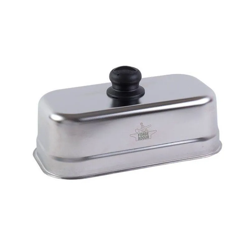 Ustensiles Et Accessoires Bbq Planchas Grills | Plancha Électrique-FORGE ADOUR Cloche Rectangulaire inox pour Plancha