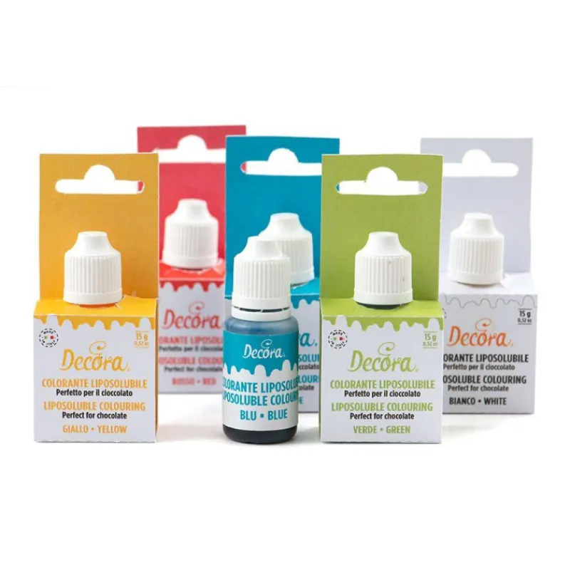 Colorants | Décors Alimentaires-Decora Colorant alimentaire liposoluble Flacon de 15g  Jaune
