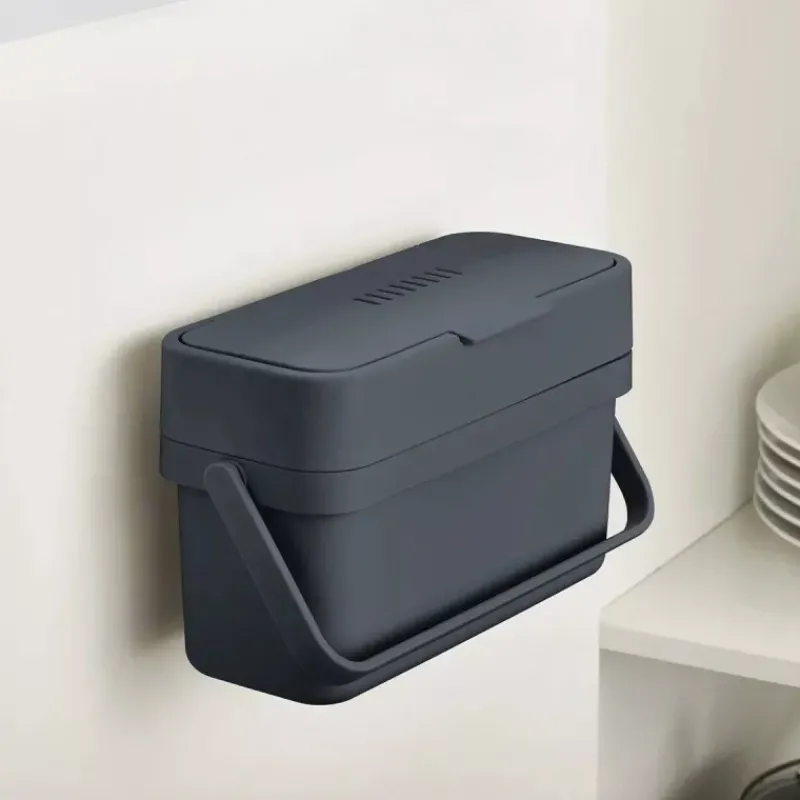 Poubelles De Tri Sélectif | Compost-Joseph Joseph COMPO Poubelle de cuisine Tri Sélectif modulable 4 L Gris Graphite