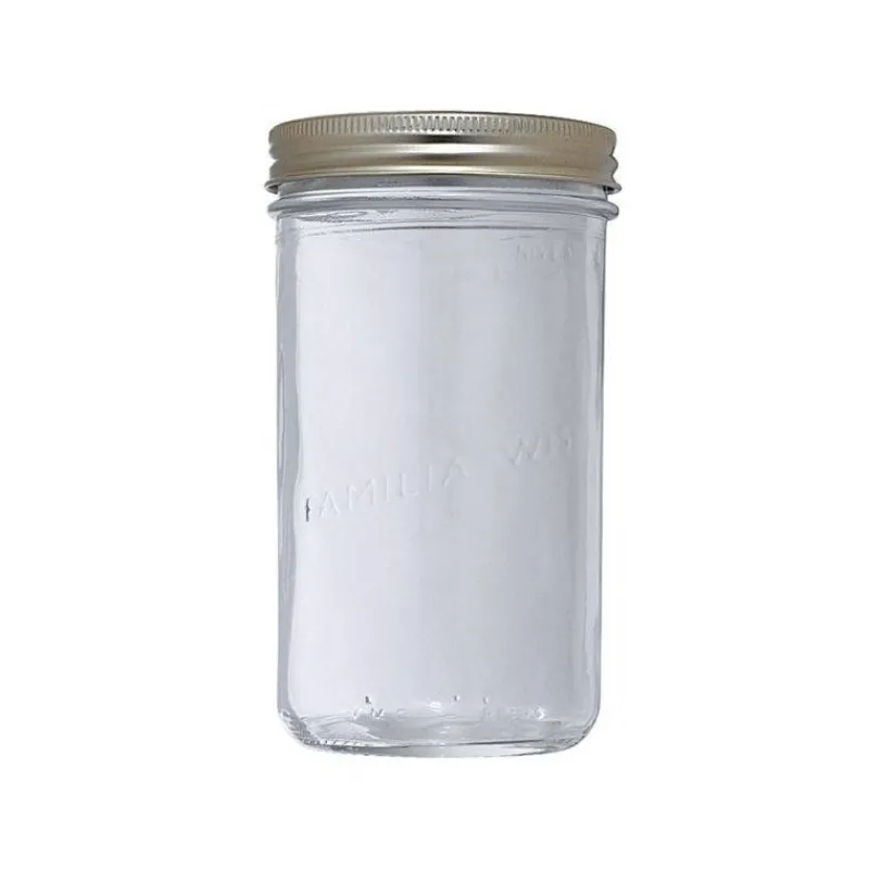 Bocaux De Conservation | Bocaux Le Parfait Bocal Conservation-Le Parfait CONSERVE Bocal à visser en verre complète Familia WISS 1500g