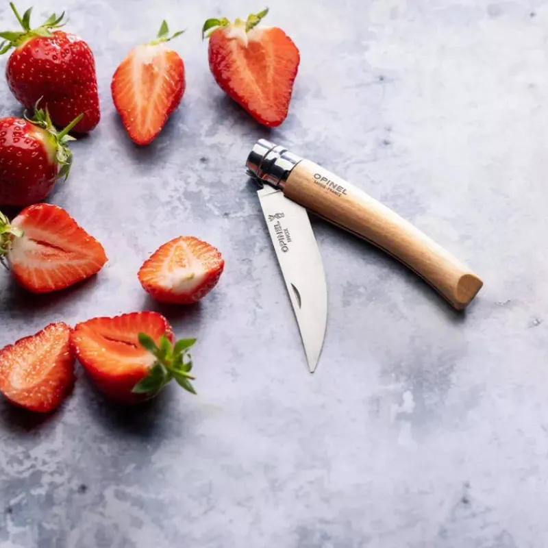 Couteaux Fermants-OPINEL Couteau de poche fermant EFFILE   HETRE N°10