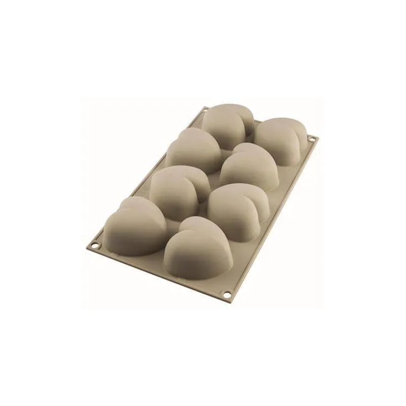 Thème Saint Valentin | Moules Silikomart-SilikoMart CUORICINO Mini Moule Coeur en silicone 3Design    SC