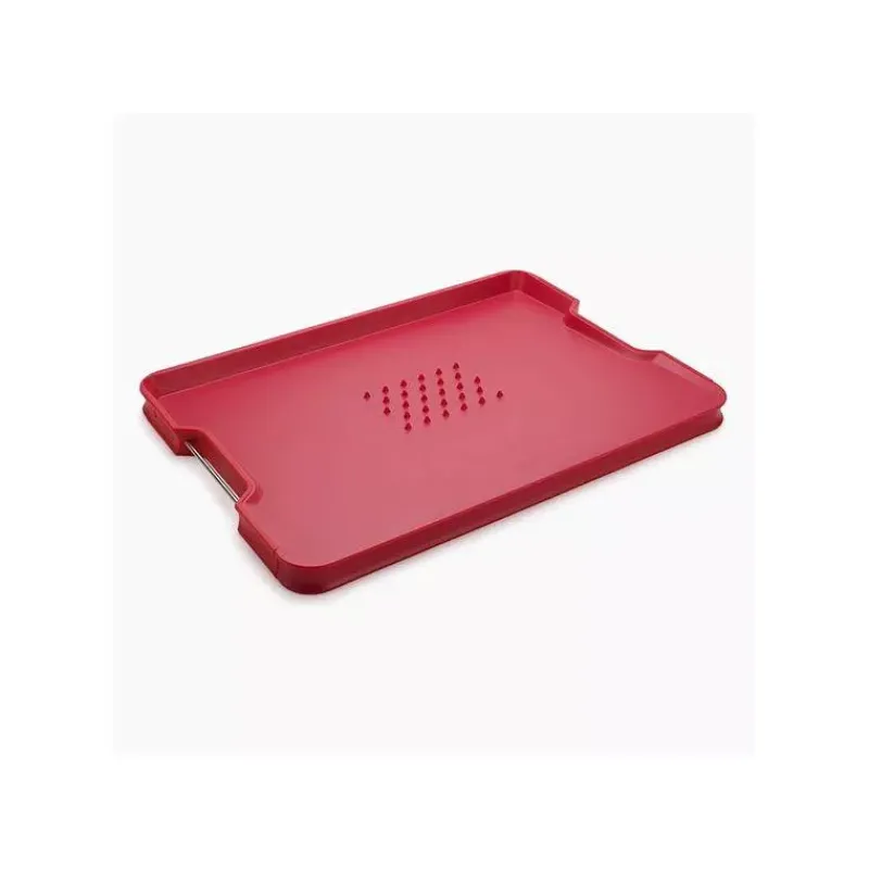 Planches À Découper En Polypropylène-Joseph Joseph Cut And Carve Plus Planche à découper multifonction Extra large Rouge SC
