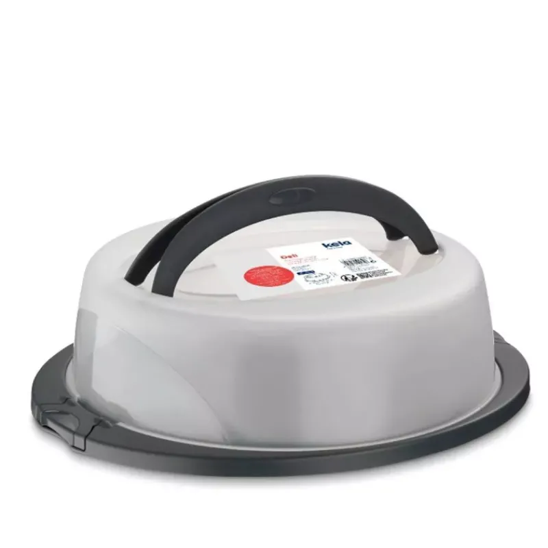 Bocaux De Conservation-Kela DELI Boîte de transport ronde pour Tarte et Gâteau D30