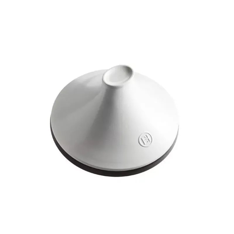 Tajine-Emile HENRY Delight Tajine Céramique Induction Blanc D32  4L VPC