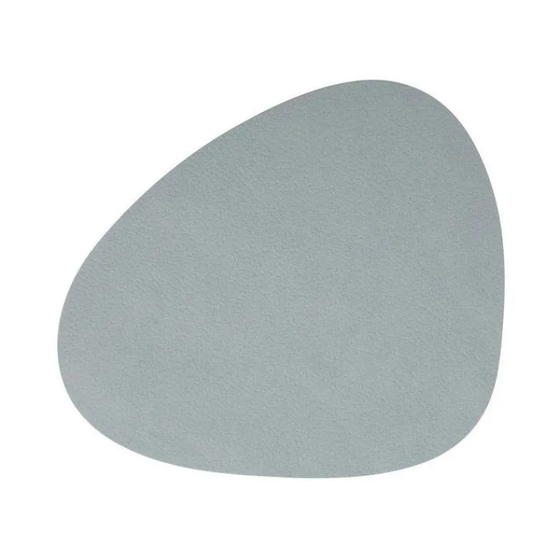 Sets De Tables | Dessous De Verres-LINDDNA Dessous de verre NUPO en cuir recyclé 11 x 13  Bleu ciel