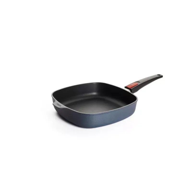 Sauteuses Revêtements Anti-adhérents | Sauteuses En Fonte Aluminium-Woll Diamond LITE Induction sauteuse carrée en fonte d'aluminium 26 x 26 cm