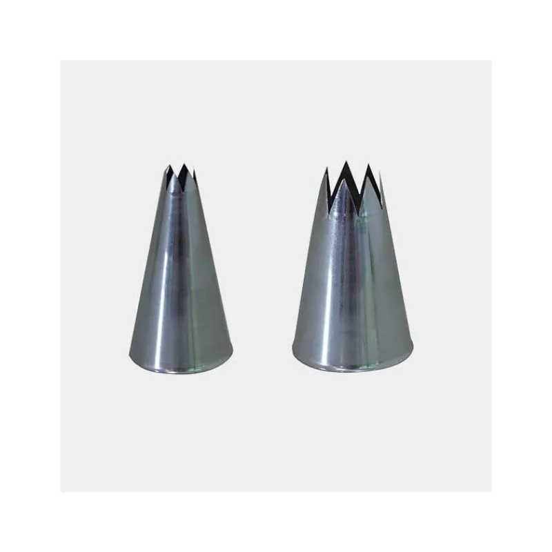 Douilles-De Buyer Douille Inox cannelée 7 dents 1.1 cm