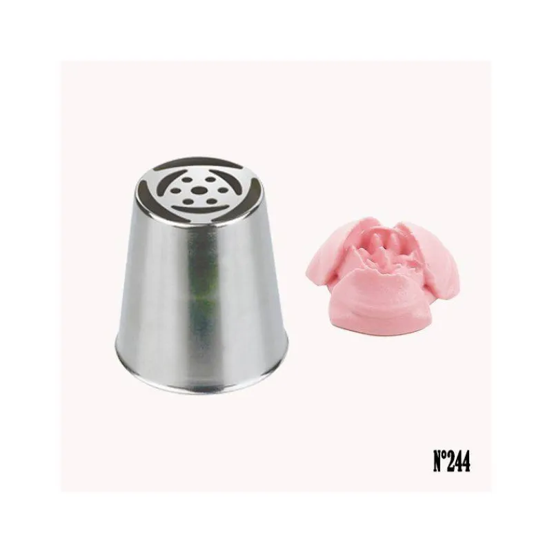 Douilles-De Buyer Douille Russe à fleur N°244 large Inox