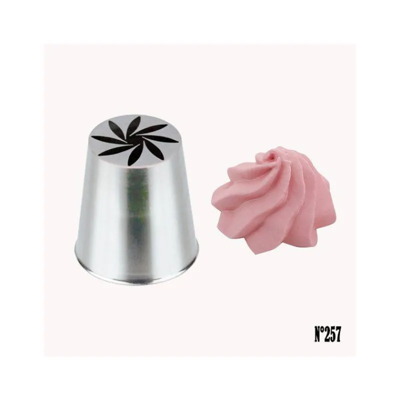 Douilles-De Buyer Douille Russe à fleur N°257 large Inox