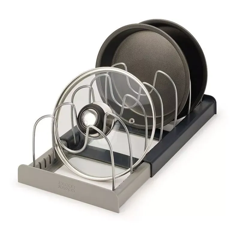 Rangements Pour La Vaisselle | Rangements À Couvercles-Joseph Joseph Drawer Store Rangement casseroles couvercles plats ronds extensible