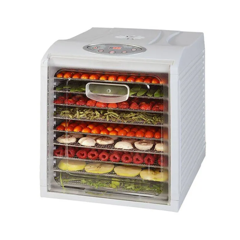 Déshydrateurs-KitchenChef Déshydrateur électrique 9 Plateaux