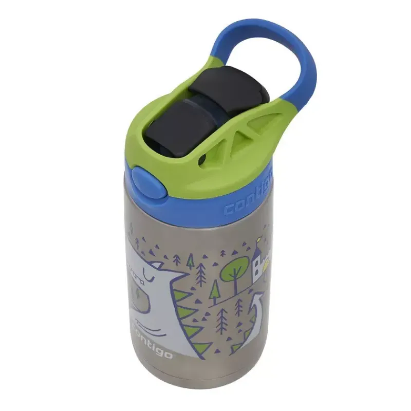 Gourdes-Contigo EASY CLEAN Gourde à eau isotherme pour enfant Autospout 380 ml Dragon