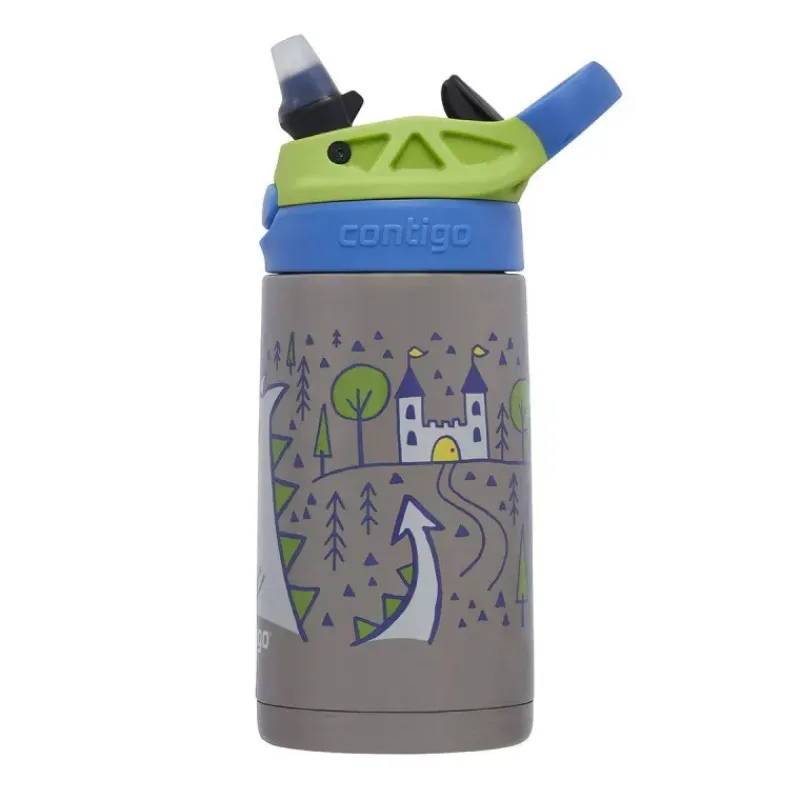 Gourdes-Contigo EASY CLEAN Gourde à eau isotherme pour enfant Autospout 380 ml Dragon